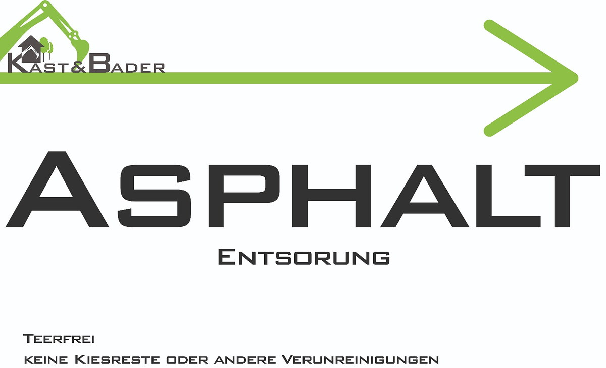 Asphalt teerfrei auf dem Platz in Bellenberg