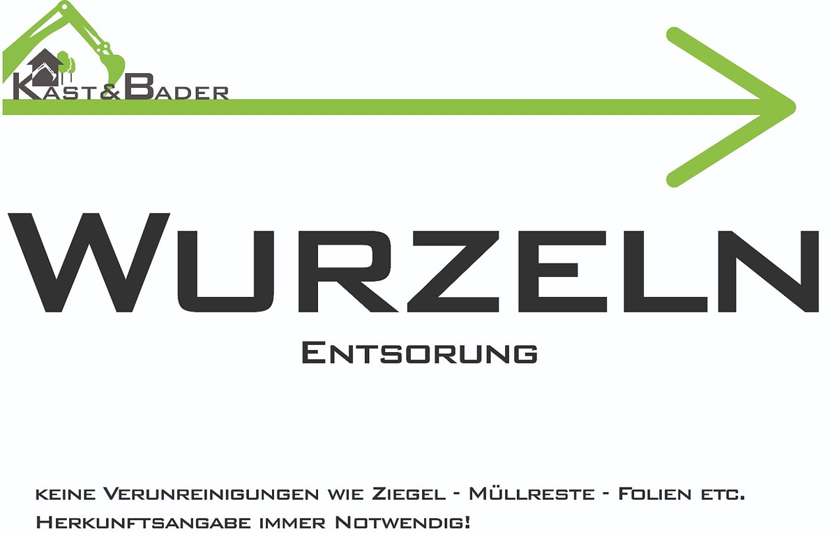 Wurzelstoecke  auf dem Platz in Bellenberg