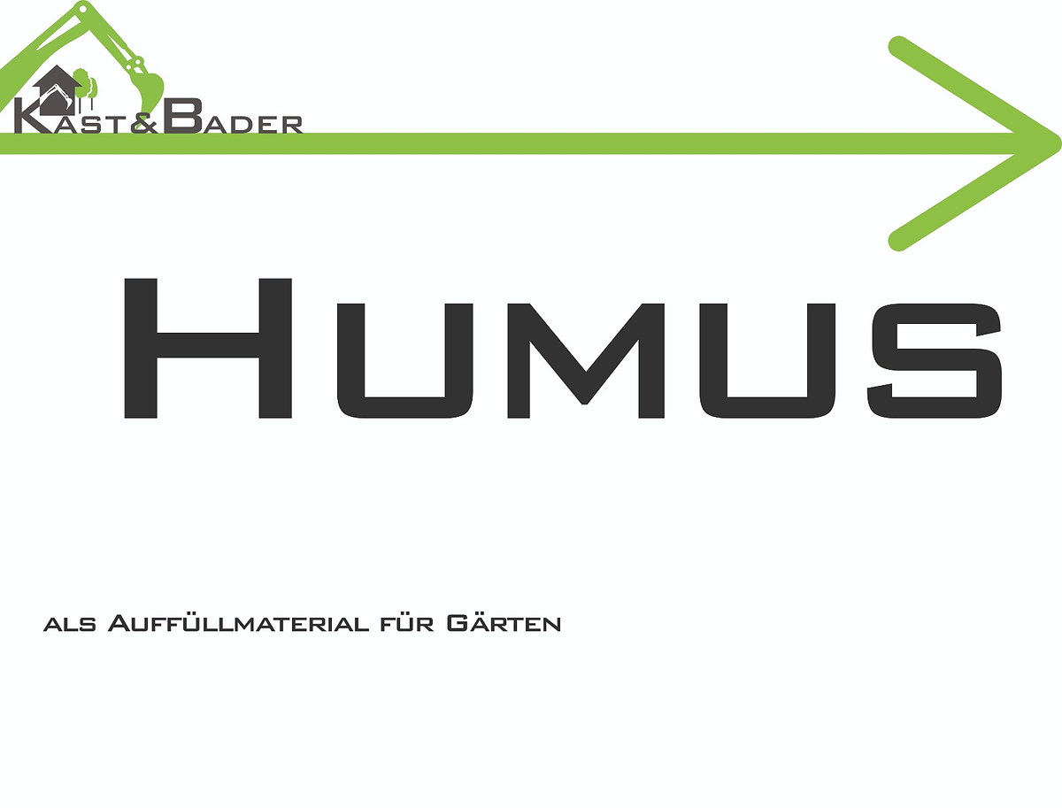 Humus ungesiebt auf dem Lagerplatz Bellenberg