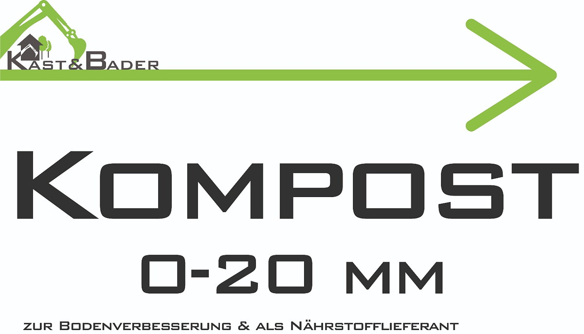 Kompost 0/20 auf dem Lagerplatz Bellenberg