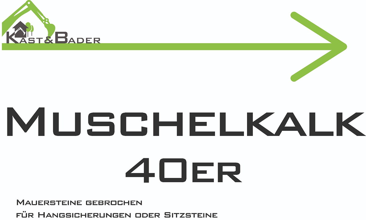 Muschelkalk 40er auf dem Lagerplatz Bellenberg